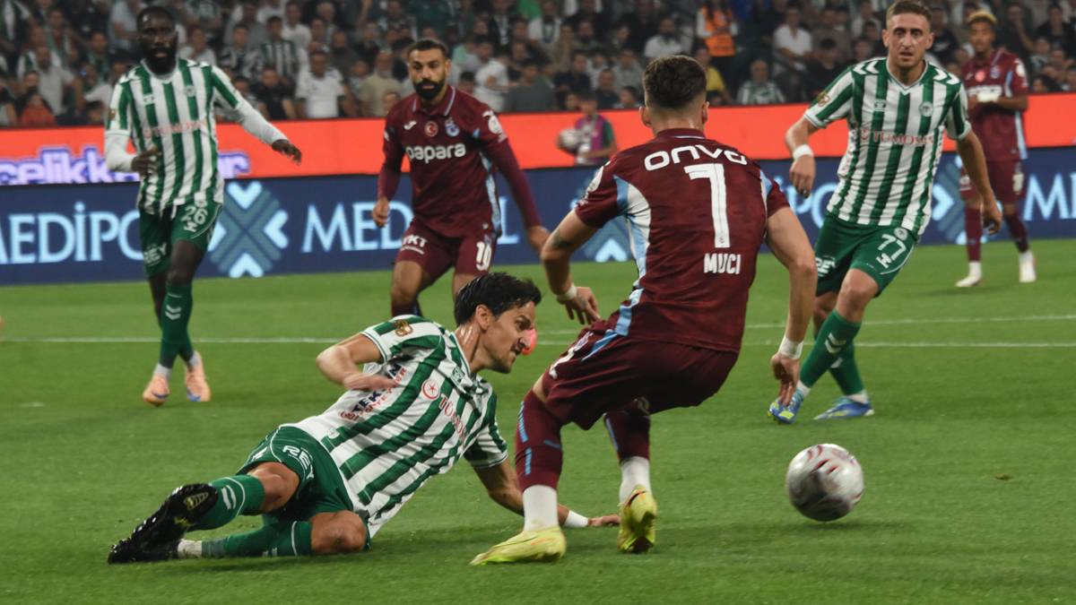 Konyaspor Trabzonspor’u tek golle geçti: Çimşir’den Galatasaray mesajı